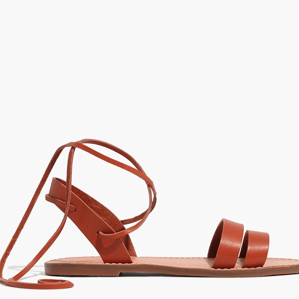 The Boardwalk Ankle Tie Sandal
